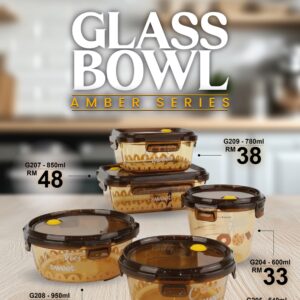 Glassy bowl